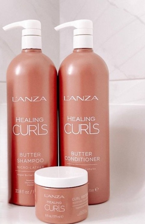 Шампунь для кучерявого волосся LʼANZA Healing Curls Shampoo, 950 ml - 4